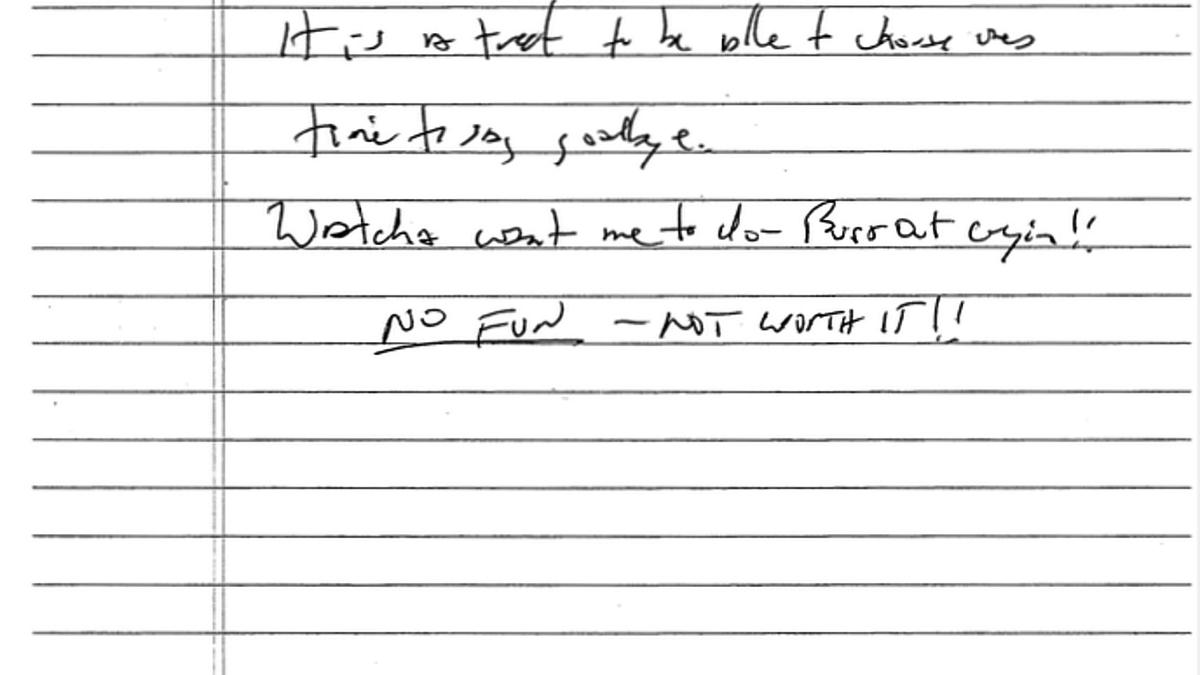 【社会・人権】米判事がエプスタインの”遺書”とされるメモを公開、真偽は不明